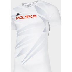 Koszulka funkcyjna męska TSMF990R - biały. Białe bielizna termoaktywna męska 4f, m, bez wzorów, z elastanu. Za 179.99 zł.