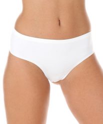 Stringi Brubeck COMFORT COOL. Brązowe stringi damskie Brubeck, m, bez wzorów, z dzianiny. Za 25.99 zł.