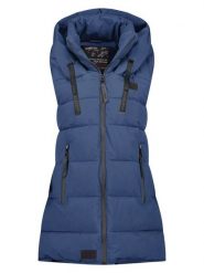 ANAPURNA Kamizelka pikowana "Dolbana" w kolorze granatowym rozmiar: S. Niebieskie kamizelki damskie ANAPURNA, s. Za 191.88 zł.