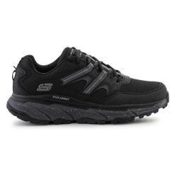Buty Skechers D-Lux Journey 237192-BKCC czarne. Czarne buty sportowe na co dzień męskie bez zapięcia, trekkingowe. Za 544.84 zł.