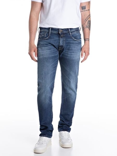 Replay Dżinsy - Comfort fit - w kolorze niebieskim rozmiar: W34/L32. Niebieskie jeansy męskie Replay. Za 309.95 zł.