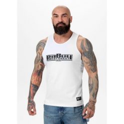 Koszulka męska Pitbull Polo Pique Regular. Białe koszulki polo męskie PITBULL, m, bez wzorów, bez ramiączek. Za 99.00 zł.