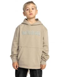 Bluza z kapturem dla Chłopcy MORTAR Beżowy. Brązowe bluzy z kapturem męskie DC Shoes, m, z bawełny. Za 299.99 zł.