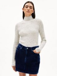 ARMEDANGELS Sweter - Alaania Kobiety Bawełna szary, XL. Szare swetry klasyczne damskie ARMEDANGELS, xl, z bawełny, bez kołnierzyka. Za 379.95 zł.