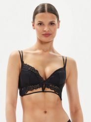 Hunkemöller Biustonosz braletka Lainey 205441 Czarny. Czarne biustonosze Hunkemöller, bez wzorów, z syntetyku. Za 89.99 zł.