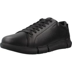 Buty GEOX U26FFA 00046 Czarny. Czarne buty trekkingowe męskie Geox, ze skóry, bez zapięcia, na fitness i siłownię. Za 346.99 zł.