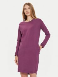 Tatuum Sukienka codzienna Semiraka T2304.196B Fioletowy Loose Fit. Fioletowe sukienki damskie Tatuum, na co dzień, xl, bez wzorów, z wiskozy, bez kołnierzyka, bez ramiączek, proste. Za 259.99 zł.