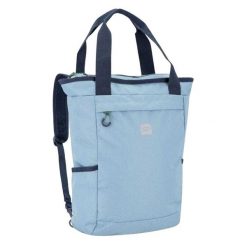 Plecak Osaka 2 W 1. Niebieskie plecaki damskie Spokey, bez wzorów, z materiału. Za 138.99 zł.