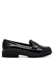 Jenny Fairy Lordsy ANNCHEN WYL1906-12 Czarny. Czarne mokasyny damskie Jenny Fairy, ze skóry. Za 89.99 zł.