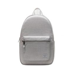 Plecak Herschel Settlement Backpack, Grey Cros 11407-0731. Szare plecaki damskie Herschel, bez wzorów, z materiału, biznesowe. Za 318.33 zł.