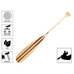 Pagaj John Paddle Canoe Beavertail Paski - ogon bobra. Brązowe paski damskie JOHN PADDLE, bez wzorów, sportowe. W wyprzedaży za 229.00 zł.