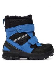 ECCO Śniegowce Biom Hike Infant 75362161868 Niebieski. Niebieskie śniegowce dziewczęce ECCO, z materiału. Za 359.99 zł.