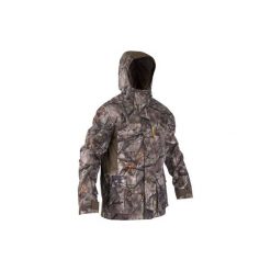 Kurtka myśliwska WTP ACTIKAM 500 camo. Brązowe kurtki męskie SOLOGNAC, m, bez wzorów, z materiału. Za 399.99 zł.