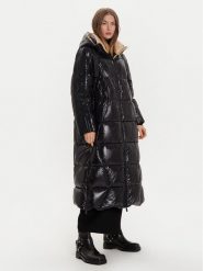 ViCOLO Płaszcz zimowy TS0025 Czarny Regular Fit. Czarne kurtki damskie ViCOLO, na zimę, m, bez wzorów, z syntetyku. Za 1,189.00 zł.