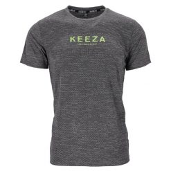 Koszulka do biegania męska KEEZA Bolt. Szare t-shirty sportowe męskie KEEZA, m, bez ramiączek, do biegania. Za 50.00 zł.