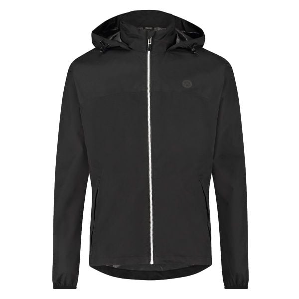 Kurtka wodoodporna Agu Go Essential. Czarne kurtki treningowe męskie Agu, s, bez wzorów, z materiału, rowerowe. Za 322.00 zł.