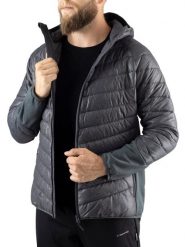 Kurtka pikowana turystyczna męska Viking Bart Warm Pro, PrimaLoft. Szare kurtki męskie VIKING, m, bez wzorów, z materiału, sportowe, bez kaptura. Za 499.90 zł.