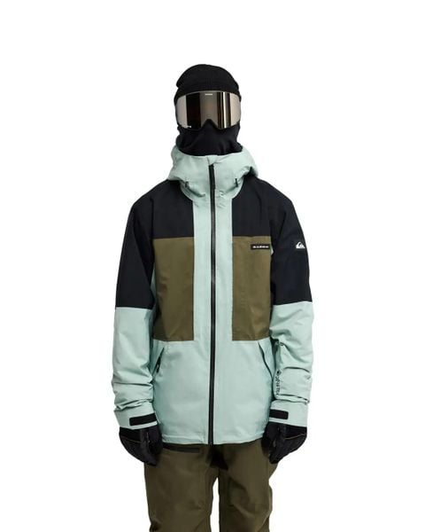 Kurtka śniegowa techniczna dla Mężczyzn FOREVER STRETCH GORE-TEX® Zielony. Zielone kurtki narciarskie i snowboardowe damskie Quiksilver, m, bez wzorów, z gore-texu, bez kaptura, snowboardowy, gore-tex. Za 1,809.99 zł.