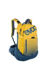 Plecak enduro Evoc Trail Pro 26 - curry/denim. Żółte plecaki damskie EVOC, bez wzorów, z denimu. Za 1,197.89 zł.
