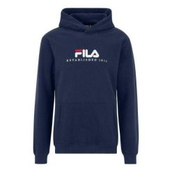 Męska Bluza Z Kapturem Brunssum. Czerwone bluzy z kapturem męskie Fila, m, z bawełny. Za 320.99 zł.