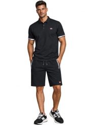 Geographical Norway Koszulka polo "Koliar" w kolorze czarnym rozmiar: S. Czarne koszulki polo męskie Geographical Norway, s, bez wzorów, z bawełny, bez ramiączek. Za 83.42 zł.