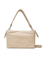 Tommy Hilfiger Torebka Th Soft Summer Mini Bucket AW0AW17541 Beżowy. Brązowe torebki klasyczne damskie Tommy Hilfiger, bez wzorów, ze skóry, bez dodatków. Za 389.99 zł.