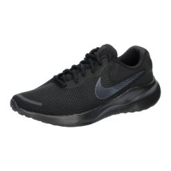 Buty Kobieta Nike Revolution 7 czarny. Czarne buty sportowe na co dzień damskie Nike, bez wzorów, z materiału, do biegania, nike revolution. Za 305.55 zł.