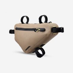 Torba rowerowa do bikepackingu Riverside ADVT 900 S na ramę IPX3 3 l. Brązowe torebki klasyczne damskie ROCKRIDER, bez wzorów, z materiału, bez dodatków. Za 219.99 zł.