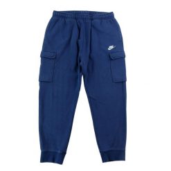 Second life - Spodnie dresowe męskie krój regularny - Stan bardzo dobry. Niebieskie spodnie sportowe męskie Nike, z dresówki. Za 127.76 zł.