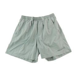 Second life - Spodenki męskie Columbia Omni-Shade PFG szare - Stan dobry. Szare szorty męskie Columbia, z materiału, bez kołnierzyka. Za 85.16 zł.