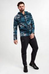 Spodnie dresowe męskie EA7 EMPORIO ARMANI. Spodnie dresowe męskie EA7 Emporio Armani, bez wzorów, z dresówki. W wyprzedaży za 475.30 zł.