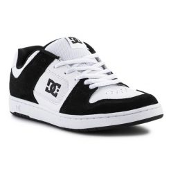 Buty DC Shoes Manteca 4 M ADYS100765-WBK czarne. Czarne buty sportowe na co dzień męskie z gumy, bez zapięcia. Za 517.53 zł.