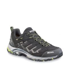 Buty trekkingowe Meindl Caribe GTX. Czarne buty trekkingowe męskie MEINDL, z materiału, bez zapięcia, trekkingowe. Za 849.90 zł.