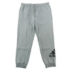 Second life - Spodnie dresowe męskie French Terry szare - Jak nowy. Szare spodnie sportowe męskie Adidas, z dresówki. Za 116.16 zł.