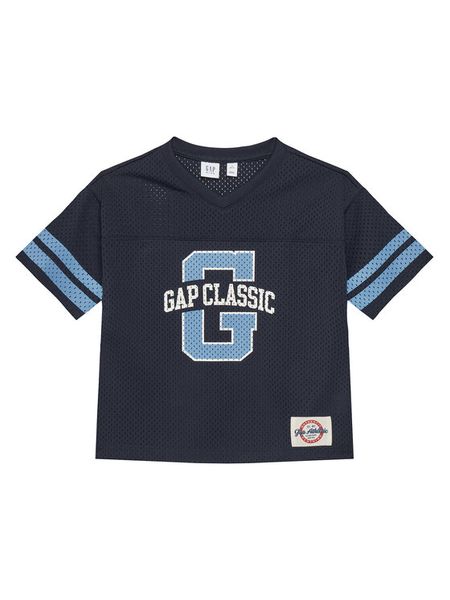 Gap T-Shirt 729404-02 Granatowy Relaxed Fit. Niebieskie t-shirty chłopięce GAP, bez wzorów, z syntetyku, bez ramiączek. Za 89.99 zł.