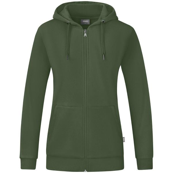 Kurtka damska Jako Organic. Zielone kurtki damskie Jako, m, bez wzorów, z bawełny, z kapturem. Za 327.00 zł.