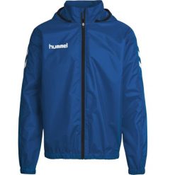 Kurtka ortalionowa sportowa dla dorosłych Hummel Core Spray Jacket. Niebieskie kurtki treningowe męskie HUMMEL, xl, bez wzorów, do piłki ręcznej. Za 130.00 zł.