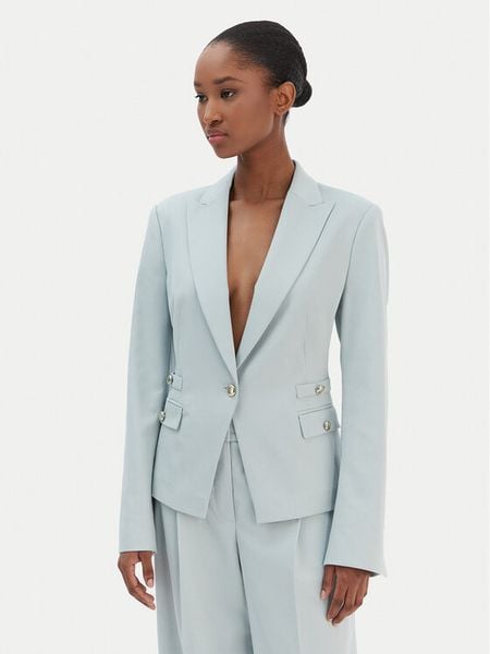 JOOP! Marynarka Jacoba 30100475 Zielony Slim Fit. Zielone marynarki i żakiety damskie Joop!, bez wzorów, z wiskozy. Za 1,359.00 zł.