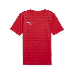 Męska koszulka z grafiką individualRISE PUMA Red. Czerwone t-shirty sportowe męskie Puma, m, bez ramiączek, do piłki nożnej. W wyprzedaży za 99.00 zł.