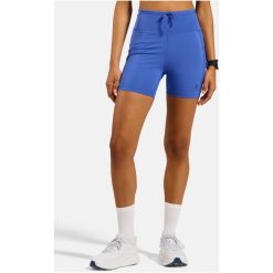Spodenki damskie ODLO Tights short X-ALP TRAIL CARGO. Niebieskie szorty damskie Odlo, bez wzorów, sportowe. Za 399.99 zł.