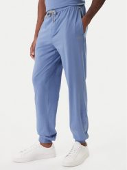 BOSS Spodnie dresowe Mix&Match 50515305 Błękitny Regular Fit. Niebieskie spodnie dresowe męskie Boss, bez wzorów, z bawełny. Za 229.99 zł.