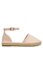 DeeZee Espadryle E8265-6 Różowy. Czerwone espadryle damskie DeeZee, bez wzorów, z materiału, bez obcasa. Za 119.99 zł.