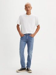 Levi's Dżinsy "512" - Slim fit - w kolorze niebieskim rozmiar: W30/L30. Niebieskie jeansy męskie Levi's. Za 184.95 zł.