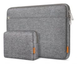 Inateck LB01005 33 cm (13") Etui kieszeniowe Szary. Szare walizki męskie no name, bez wzorów. Za 131.99 zł.