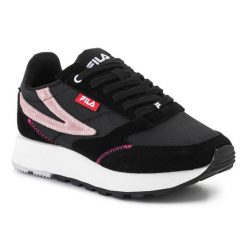 Buty Fila Run Formation W FFW0298-83241 czarne. Czarne buty sportowe na co dzień damskie bez wzorów, z gumy. Za 517.53 zł.