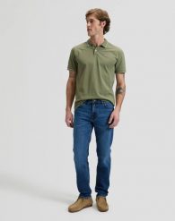 MESKIE SPODNIE LEE RIDER HYPERION 112376905. Spodnie materiałowe męskie Lee, bez wzorów, z jeansu. Za 219.99 zł.
