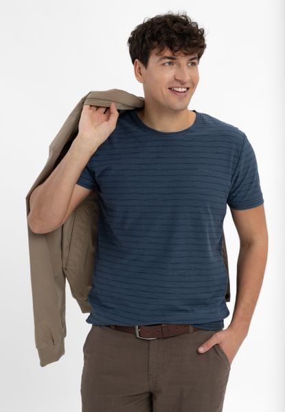 T-shirt w paski TM-ULF. T-shirty męskie Volcano, na lato, l, bez wzorów, z bawełny, bez kołnierzyka. Za 69.99 zł.