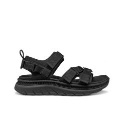 Sandały Geox Spherica Actif X S A. Czarne sandały męskie Geox, bez zapięcia. Za 332.99 zł.