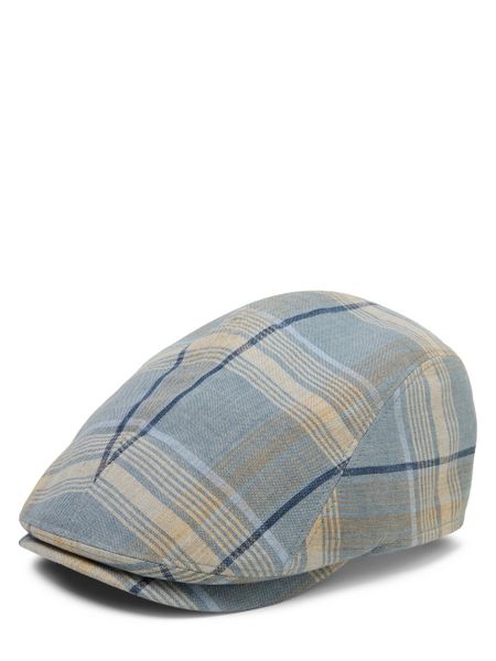 Göttmann lniana czapka z suwakiem - Jackson Mężczyźni len (100%) niebieski, 57. Niebieskie czapki męskie Göttmann, bez wzorów, ze lnu, eleganckie. Za 229.95 zł.