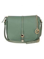 Pia Sassi Skórzana torebka "Monte Avella" w kolorze zielonym - 25 x 23 x 7 cm rozmiar: onesize. Zielone torebki klasyczne damskie Pia Sassi, bez wzorów, z materiału, bez dodatków. Za 260.99 zł.